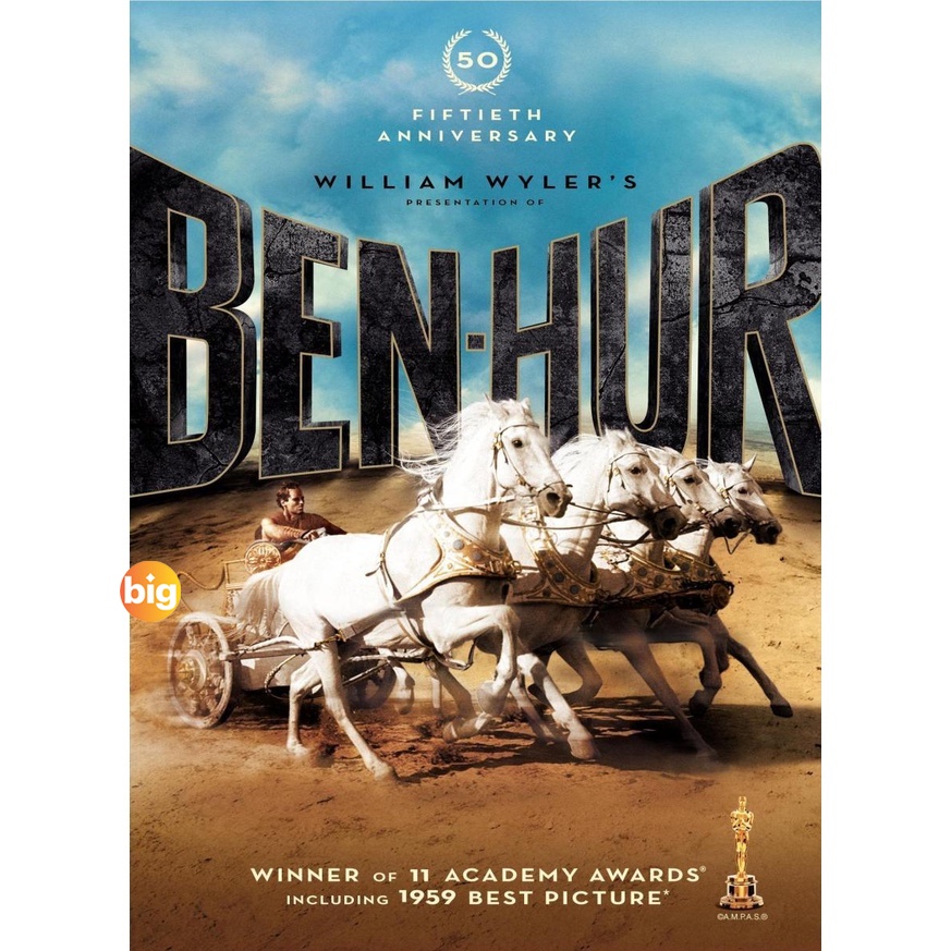 แผ่น-bluray-หนังใหม่-ben-hur-เบนเฮอร์-มหากาพย์จอมวีรบุรุษ-ปี-1959-และ-2016-bluray-master-เสียงไทย-เสียงแต่ละตอนดูในรายล