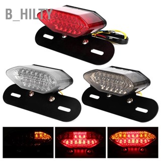 B_HILTY Universal รถจักรยานยนต์วินเทจ LED ไฟท้ายไฟเลี้ยวไฟท้ายเหมาะสำหรับ Yamaha