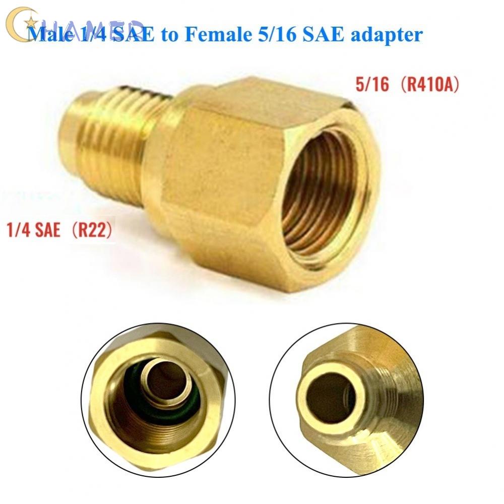 อะแดปเตอร์เครื่องปรับอากาศ-r410a-1-4-sae-เป็น-5-16-sae-1-4-5-16-sae