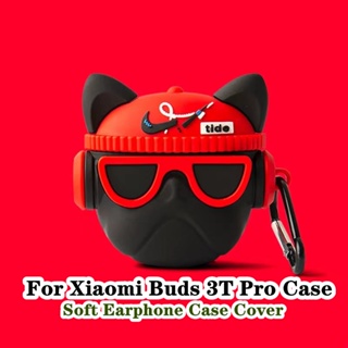 【Case Home】เคสหูฟัง แบบนิ่ม ลายการ์ตูน สําหรับ Xiaomi Buds 3T Pro 3T Pro