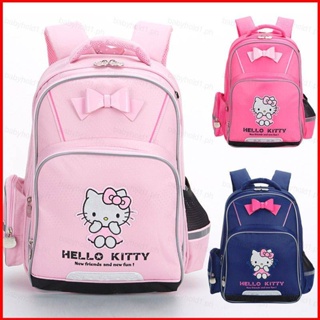 Fash Sanrio กระเป๋าเป้สะพายหลัง ลายการ์ตูน Hello Kitty ความจุขนาดใหญ่ อเนกประสงค์ สําหรับเด็กนักเรียน 3-6 ถุง