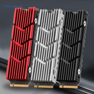 [ElectronicMall01.th] ฮีทซิงค์ระบายความร้อน M.2 2280 SSD พร้อมแผ่นซิลิโคนความร้อน สําหรับ PS5 Game Console Hollow Heat Cooler Radiator NVME NGFF