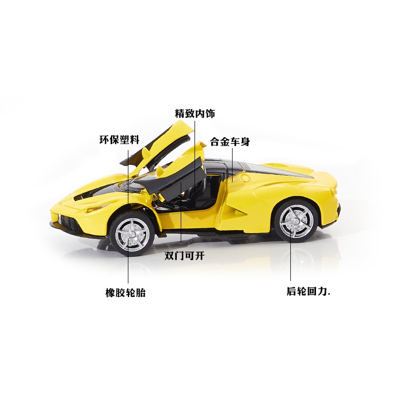โมเดลรถสปอร์ตจําลอง-1-36-ของเล่นสําหรับเด็ก