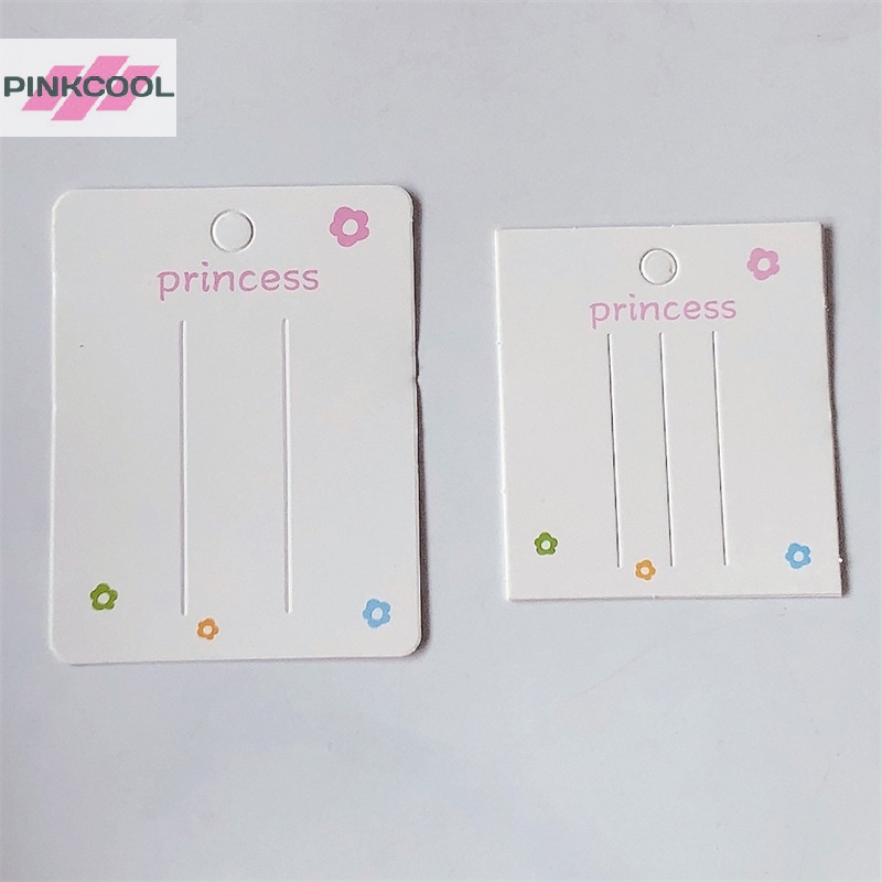 pinkcool-ขายดี-กิ๊บกระดาษเปล่า-สําหรับใส่กิ๊บติดผม-เครื่องประดับแฟชั่น-50-ชิ้น