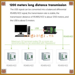 Bang โมดูลแปลง USB เป็น RS485 RS422 การสื่อสารที่เสถียร และเชื่อถือได้ เข้ากันได้กับการป้องกันหลายระบบ