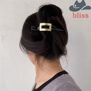 Bliss กิ๊บติดผม ทรงเรขาคณิต หรูหรา สไตล์วินเทจ สําหรับผู้หญิง