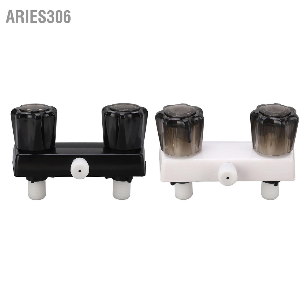 aries306-rv-ก๊อกน้ำฝักบัววาล์ว-diverter-ฝักบัวผสมวาล์วควบคุม-2-ลูกบิดล้อสำหรับบ้านมอเตอร์