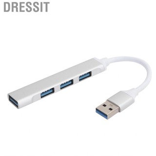 Dressit USB C Hub Multiport Adapter USB3.0 4 Port Aluminum Alloy