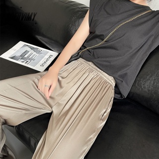 SOERVIMY  กางเกงขายาว กางเกงเอวสูง สไตล์เกาหลี แฟชั่น 2023 NEW  High quality ทันสมัย fashion Stylish A93L4QK 36Z230909
