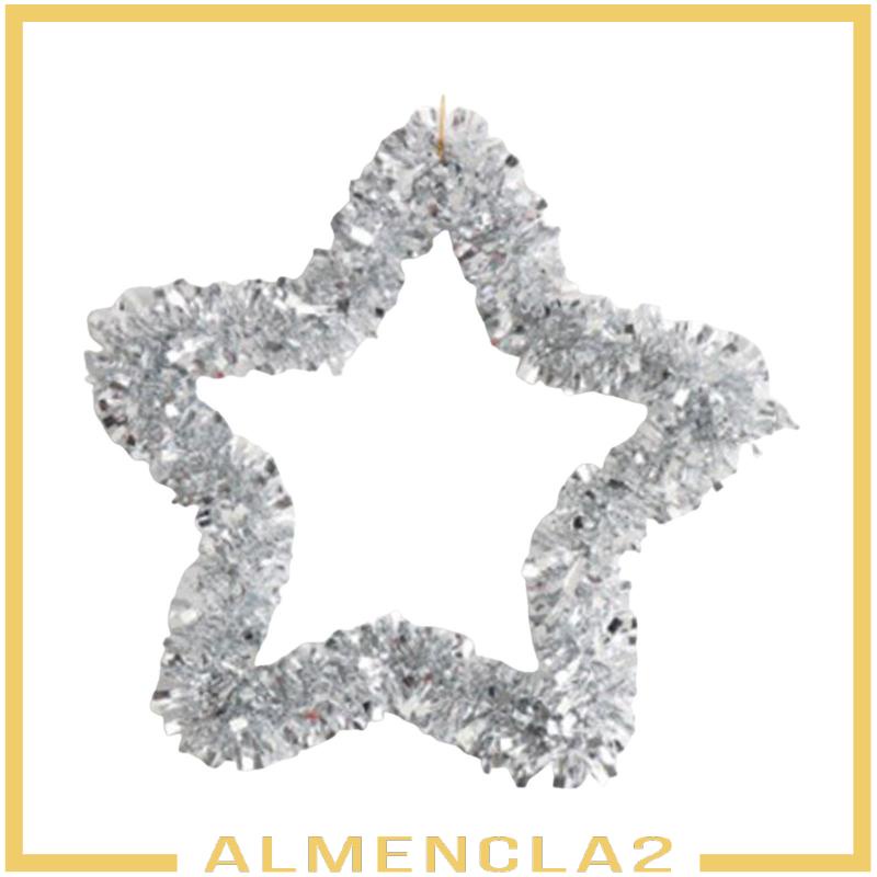 almencla2-พวงมาลัยดาวห้าแฉก-แขวนประดับพื้นหลัง-สําหรับประตูหน้า-เทศกาลปีใหม่-ในร่ม-กลางแจ้ง