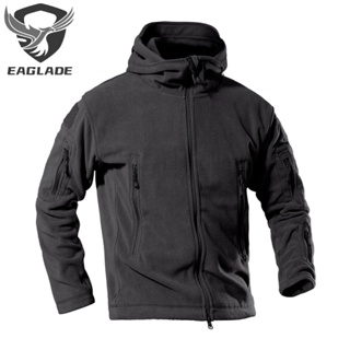 Eaglade เสื้อกันหนาวยุทธวิธี JT-ZRDM สีเทา ให้ความอบอุ่น สําหรับผู้ชาย