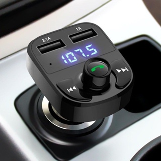 X8 เครื่องเล่นบลูทูธในรถยนต์ Wireless Bluetooth  MP3 เครื่องเล่น 1A