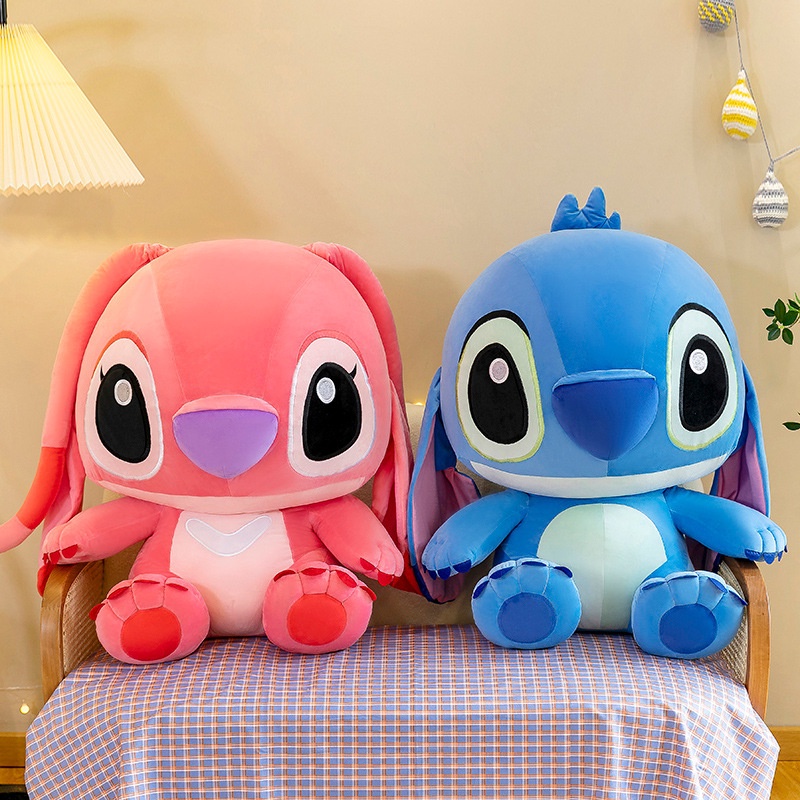 ตุ๊กตาการ์ตูนดิสนีย์-lilo-amp-stitch-kawaii-stitch-ขนาด-40-50-ซม-ของเล่นสําหรับเด็ก