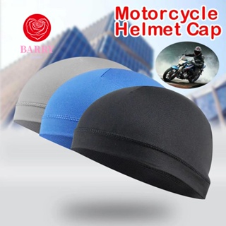 BARRY Beanie Dome Cap Headwear Men Sunscreen Helmet Cap Moisture Wicking Breathable Helmet Inner Liner