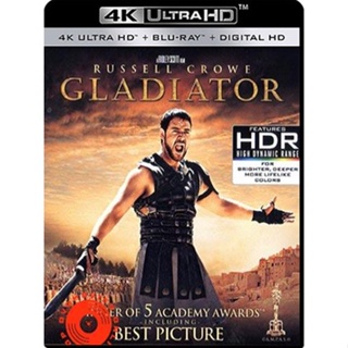 4K UHD - Gladiator (2000) นักรบผู้กล้าผ่าแผ่นดินทรราช - แผ่นหนัง 4K (เสียง Eng 7.1 /ไทย DTS | ซับ Eng/ไทย) 4K UHD