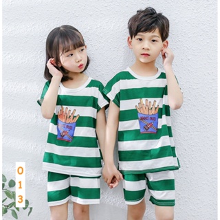 SBB-013 ชุดเด็ก เสื้อแขนสั้น+กางเกงขาสั้น