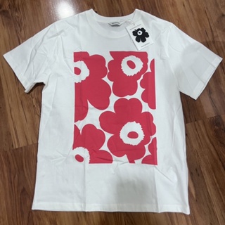 【ใหม่】Marimekko pieni unikko t-shirt