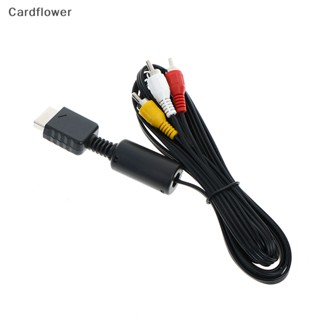 &lt;Cardflower&gt; สายเคเบิลวิดีโอเสียง AV สําหรับระบบคอนโซลเครื่องเล่น ps2 ps3 ลดราคา