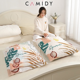 Camidy เครื่องดูดฝุ่นไฟฟ้า ถุงเก็บผ้าห่มกันความชื้น ถุงเก็บฝุ่นแบบหนา