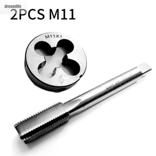 【DREAMLIFE】Tap Die Tool Silver Thread Tools HSS Kit Kits M11 x 1mm Tap M934 Metric