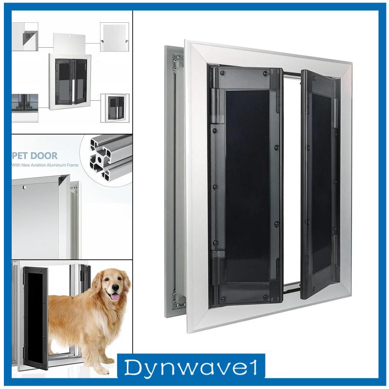 dynwave1-อุปกรณ์กรอบประตู-สําหรับสัตว์เลี้ยง-สุนัขน้ําหนักต่ํากว่า-30-กก