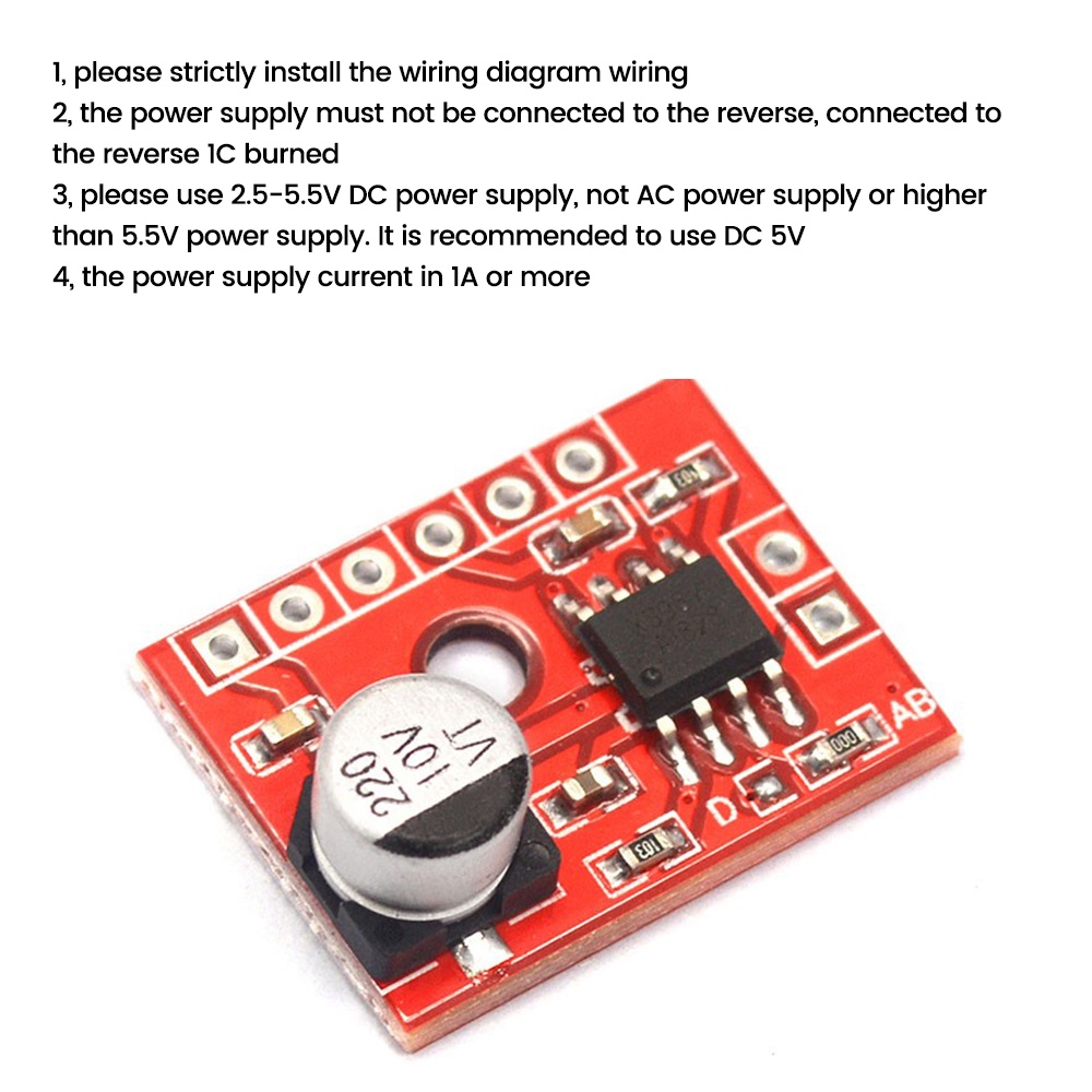 aideepen-บอร์ดขยายเสียงดิจิทัล-xs9871-class-a-b-dc2-5v-5v-mono-5w