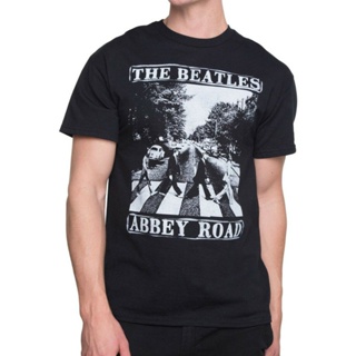 ขายดี เสื้อยืดผ้าฝ้าย 100% พิมพ์ลาย The Beatles Size Abbey Road Rock 60S Music ของขวัญคริสต์มาส สําหรับผู้ชาย 137858