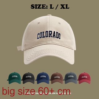 หมวกเบสบอล ผ้าฝ้าย ขนาดใหญ่พิเศษ สามารถปรับได้ เหมาะกับใส่กลางแจ้ง สําหรับผู้ชาย และผู้หญิง