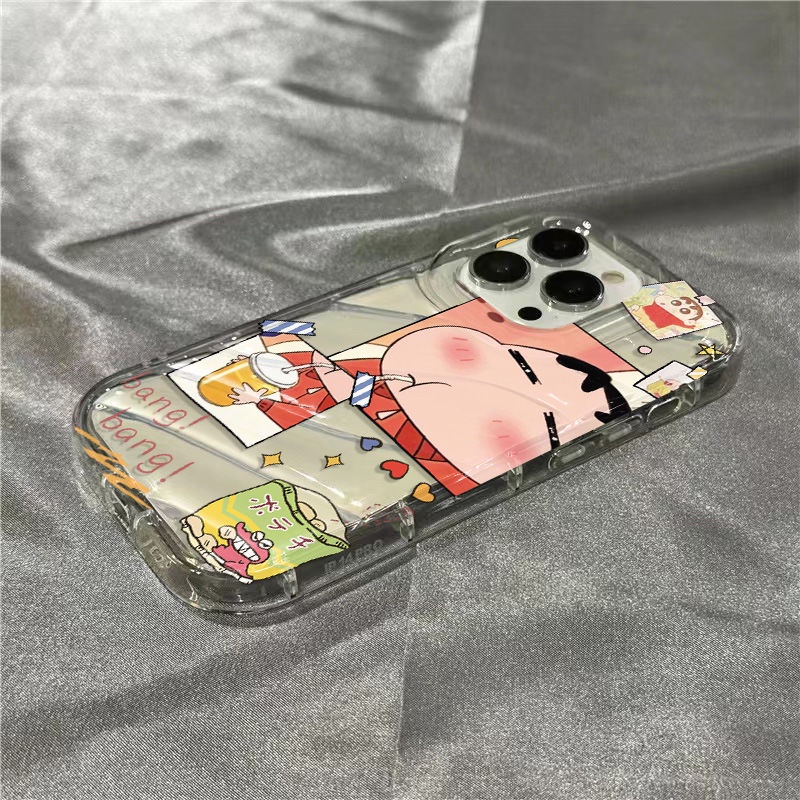 เคสโทรศัพท์มือถือ-แบบนิ่ม-ลายการ์ตูนชินจัง-กันกระแทก-สําหรับ-apple-iphone-14promax-13-12-11-7-8plus