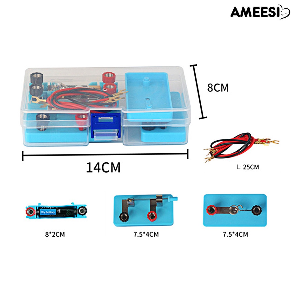 ameesi-ชุดวงจรวงจรไฟฟ้า-เพื่อการเรียนรู้วิทยาศาสตร์-สําหรับเด็ก-1-ชุด