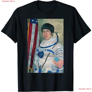 เสื้อยืดพิมพ์ลายprintingDaystar Store เดอะบิกแบงเธียรี The Big Bang Theory Howard Wolowitz Space Suit Portrait T-Shirt T