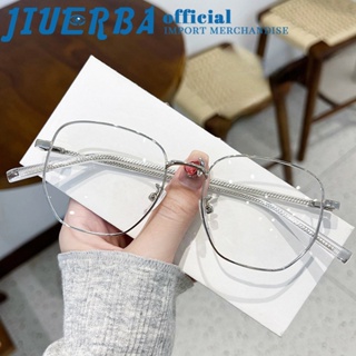 JIUERBA แฟชั่นใหม่ แว่นตาสายตาสั้น UV400 ป้องกันรังสียูวี สไตล์เกาหลี นําเข้า เปลี่ยนเลนส์ได้ สําหรับผู้ชาย และผู้หญิง