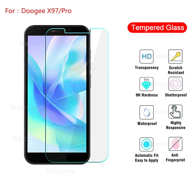 doogee-x97-x97-pro-กระจกนิรภัย-คุณภาพสูง-ฟิล์มป้องกันหน้าจอ-ป้องกันการระเบิด