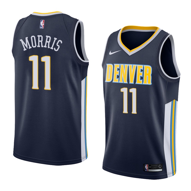 denver-nuggets-11-monte-morris-สื้อสเวตเตอร์ของเสื้อบาสเก็ตบอล-nba-jersey