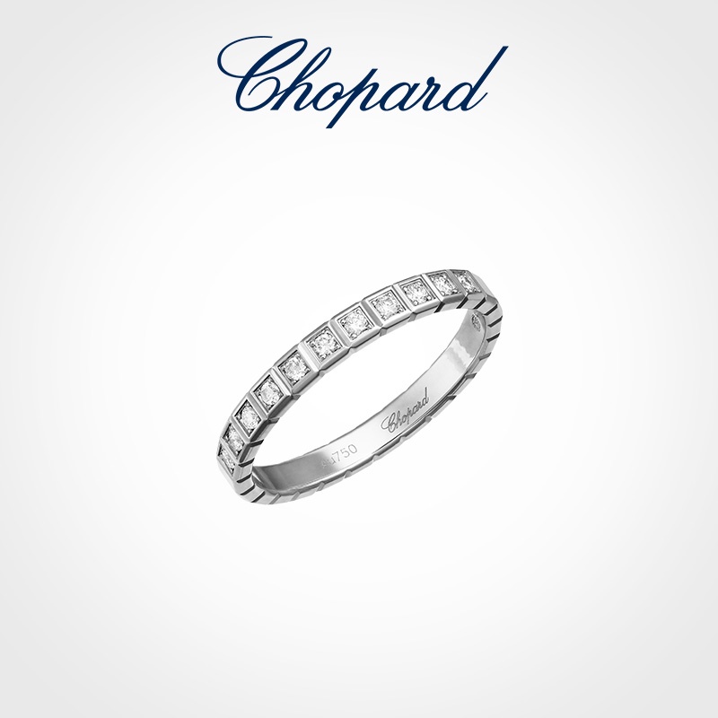 พร้อมส่ง-chopard-แหวนเพชร-ทอง-18k-ขนาดเล็ก-เครื่องประดับคู่รัก-สําหรับงานแต่งงาน