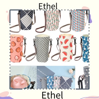 ETHEL1 กระเป๋าใส่ขวดน้ํา แบบพกพา อุปกรณ์เสริม สําหรับเดินทาง