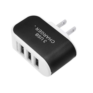 3 Ports USB Charger Fast Charging Portable Wall Phone Adapter