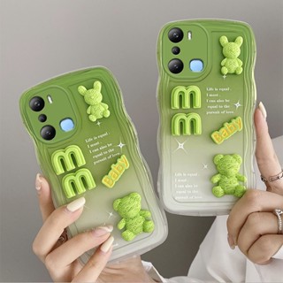 เคสโทรศัพท์มือถือ ลายตุ๊กตา 3D ไล่โทนสี สําหรับ infinix hot 20i