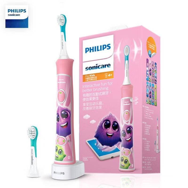 philips-sonicare-hx6322-hx6352-แปรงสีฟันไฟฟ้าอัจฉริยะ-แบบชาร์จไฟได้-เชื่อมต่อบลูทูธ-app-สําหรับเด็ก