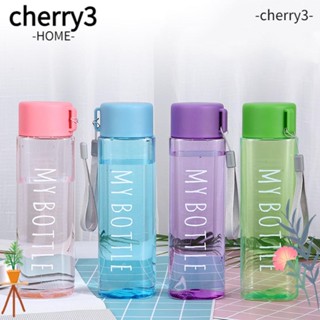 Cherry3 ขวดน้ําดื่มพลาสติก แบบพกพา ขนาด 500 มล.