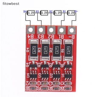 Fbth บอร์ดบาลานซ์ชาร์จ 4S 3.2V เหล็กฟอสเฟต Li-Ion 1 ชิ้น
 Qdd