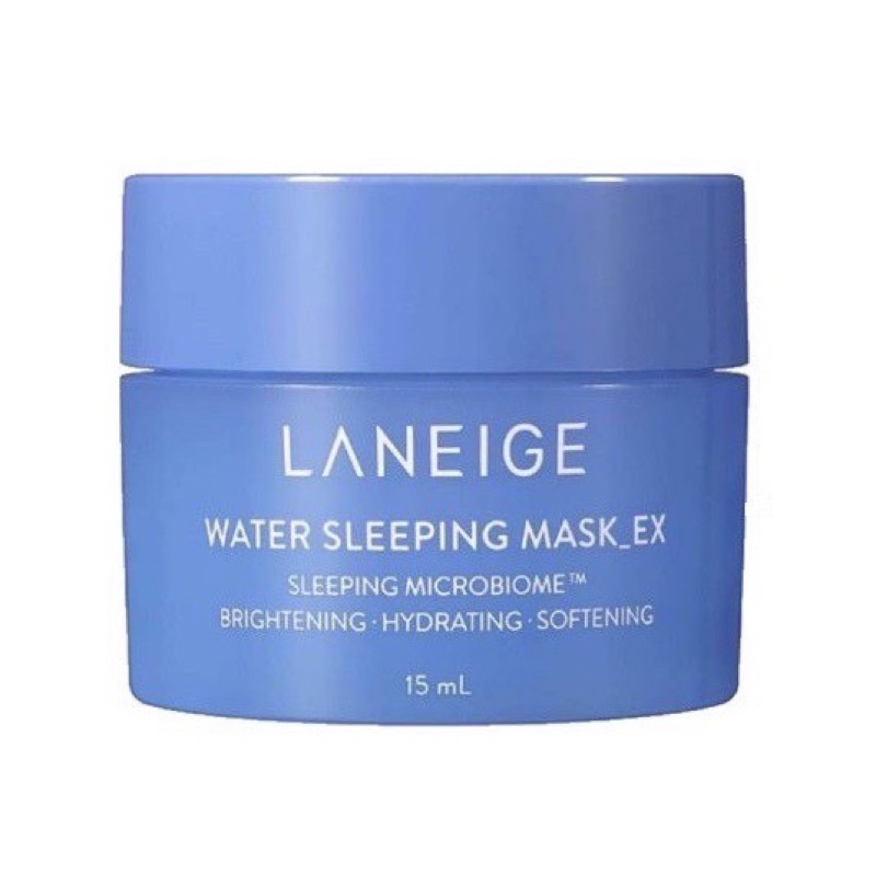 ของแท้-ลาเนจ-laneige-water-sleeping-mask-ex-15ml-ครีมมาร์คหน้าข้ามคืน-มาร์คเพิ่มความชุ่มชื่น