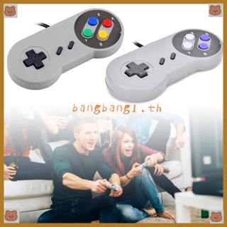 Bang สายเคเบิลควบคุมเกมแพด 16 บิต สําหรับระบบ SuperNintendo SNES