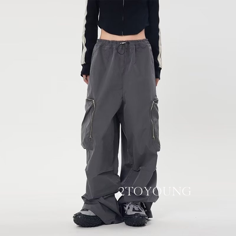 2toyoung-moon-กางเกงขายาว-คาร์โก้-กางเกง-เชือกอเมริกันคลาสิค-cargo-pants-2023-new-สบาย-สไตล์เกาหลี-beautiful-ins-a20m07w-36z230909