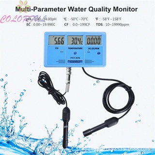 【COLORFUL】Water Quality Tester 3 In 1 High Precision Plug Temp/PH/EC/CF User Manual