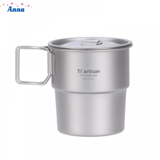 【Anna】For Outdoor Coffee Mug with Lid Enjoy Your Beverages on Your Adventures