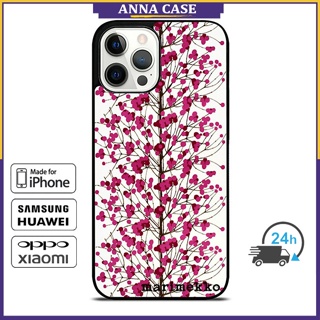 เคสโทรศัพท์มือถือ ลาย Marimekko 33 สําหรับ iPhone 14 Pro Max 13 Pro Max Samsung Galaxy Note10+ S21Ultra