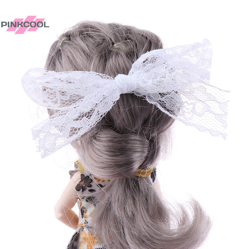 pinkcool-ขายดี-คลิปหนีบขอบลูกไม้-สีขาว-สไตล์โลลิต้า-1-คู่