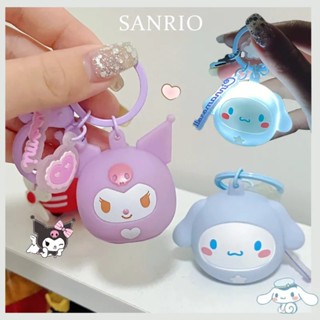 Kawaii Sanrio พวงกุญแจ จี้ห้อยกระเป๋า การ์ตูนอนิเมะ Sanrio Cinnamoroll Kuromi น่ารัก หวานแหวว ของขวัญสําหรับเด็กผู้หญิง