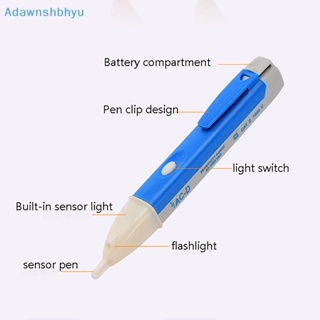 Adhyu ปากกาทดสอบแรงดันไฟฟ้า LED 90-1000V